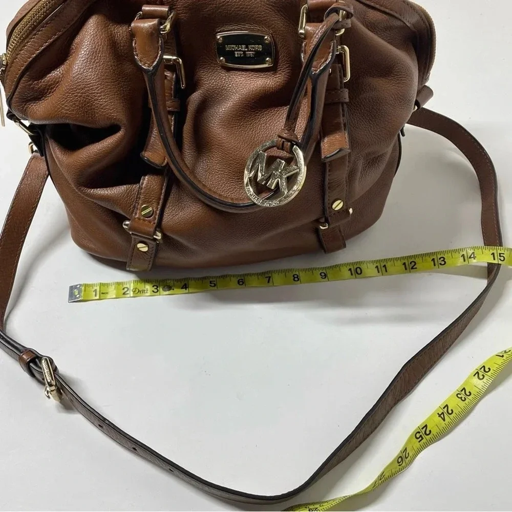 Michael Kors Brown Large Bedford Satchel